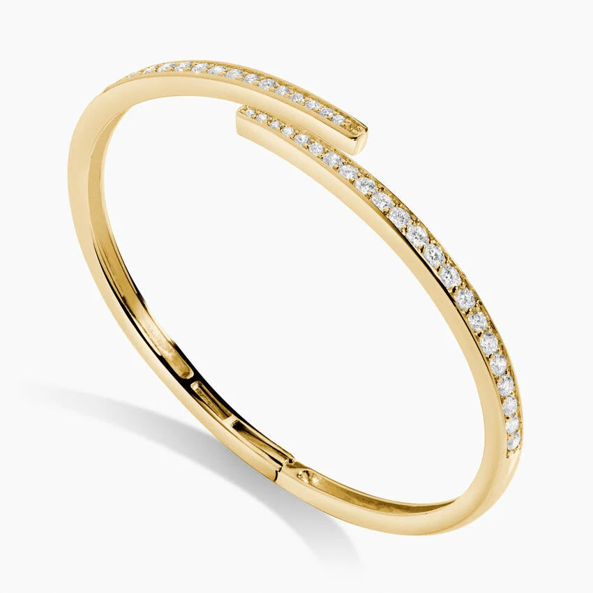Sonya Lab Diamond Wrap Bracelet (1 1/2 ct. tw.) in 14K Yellow Gold