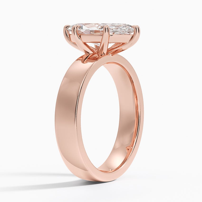 Peyton 4mm Solitaire Ring