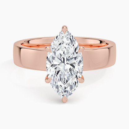 Peyton 4mm Solitaire Ring