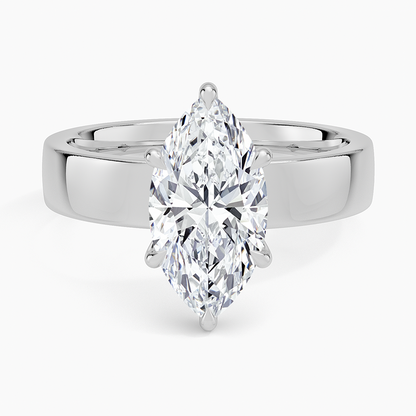 Peyton 4mm Solitaire Ring
