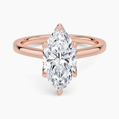 Elodie Cathedral Solitaire Ring