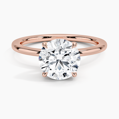 Audrey Perfect Fit 1.4mm Solitaire Ring