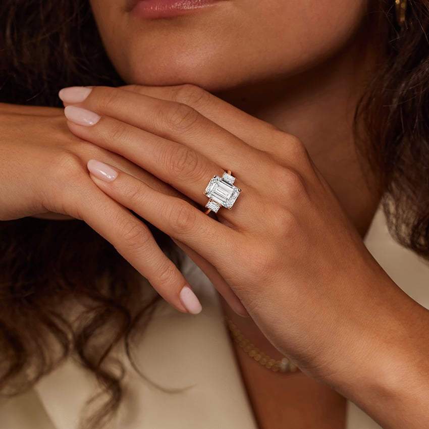 Luxe Rhiannon Three Stone