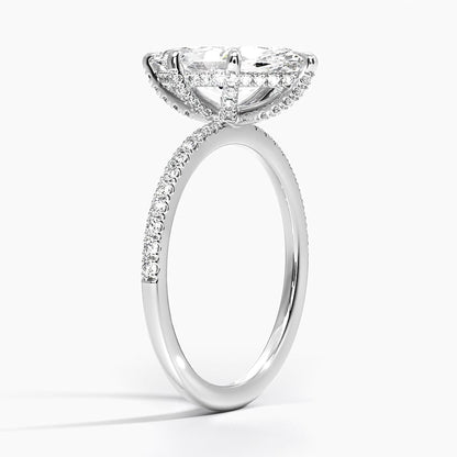 Viviana Half Coverage Diamond Ring