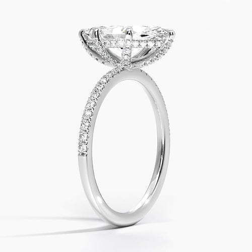 Viviana Half Coverage Diamond Ring