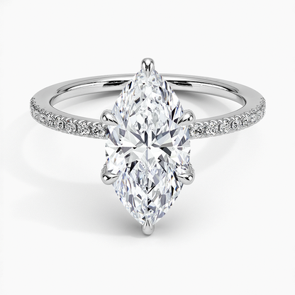 Viviana Half Coverage Diamond Ring