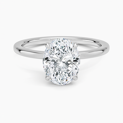 Secret Halo 1.5mm Diamond Ring