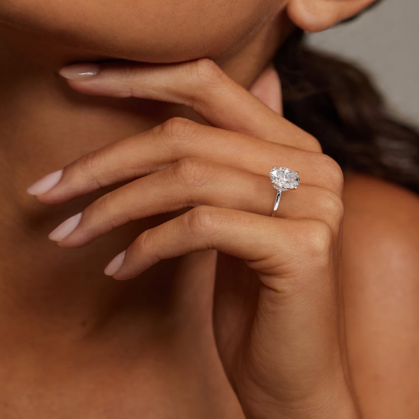 Secret Halo 1.5mm Diamond Ring