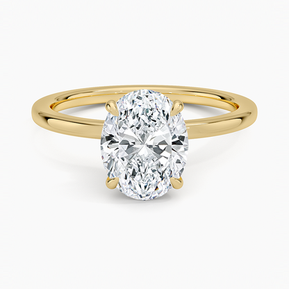 Secret Halo 1.5mm Diamond Ring