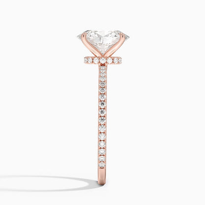 Demi Three-Quarter Coverage Diamond Ring (1/3 ct. tw.)