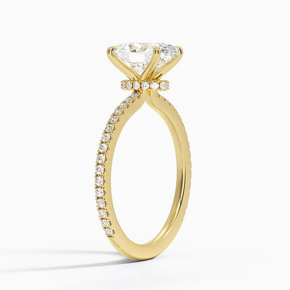 Demi Three-Quarter Coverage Diamond Ring (1/3 ct. tw.)