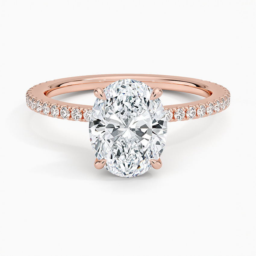 Demi Three-Quarter Coverage Diamond Ring (1/3 ct. tw.)