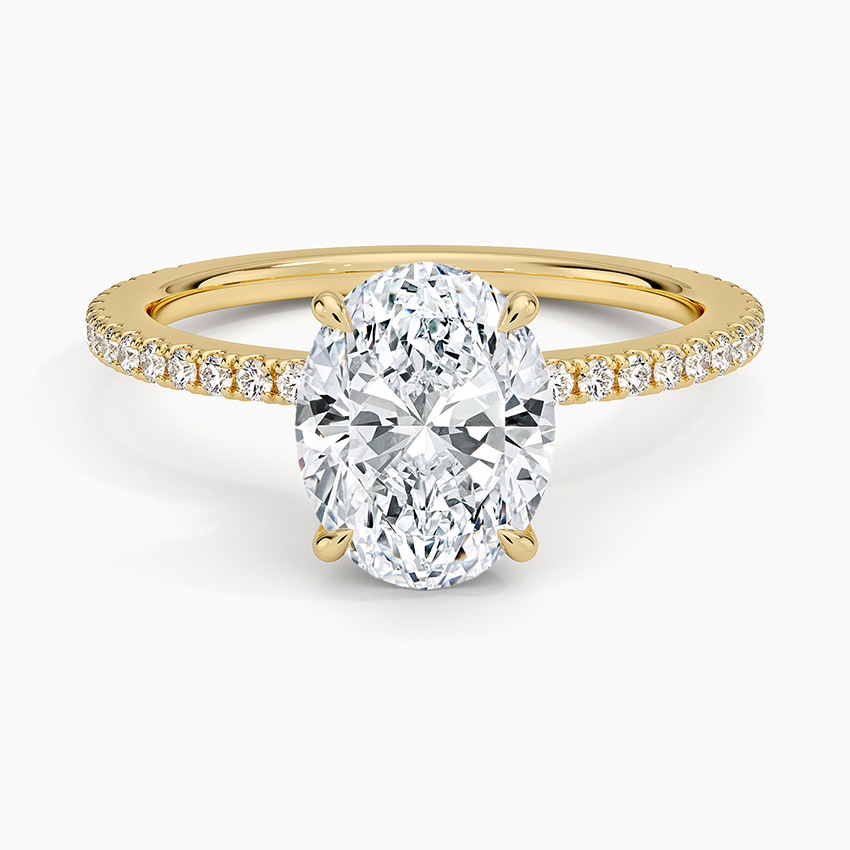 Demi Three-Quarter Coverage Diamond Ring (1/3 ct. tw.)