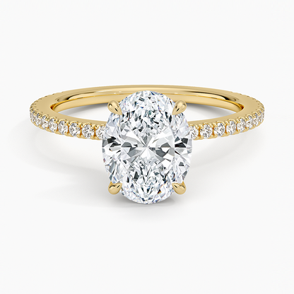 Demi Three-Quarter Coverage Diamond Ring (1/3 ct. tw.)