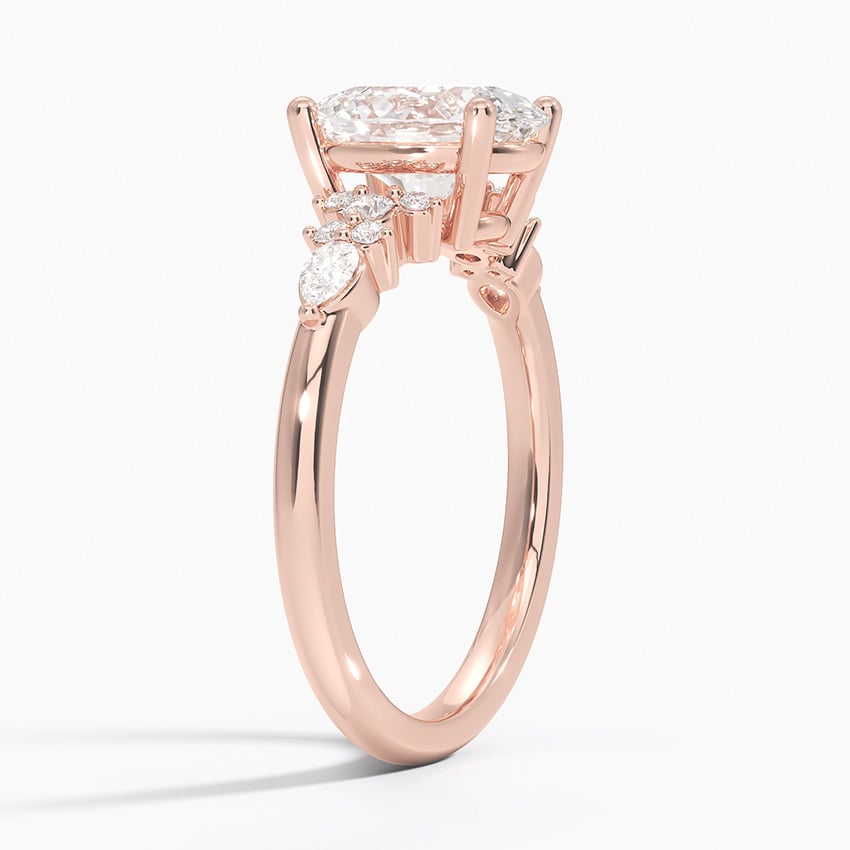 Rosette Diamond Ring