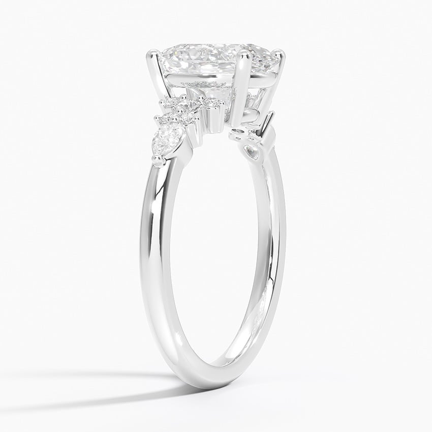 Rosette Diamond Ring