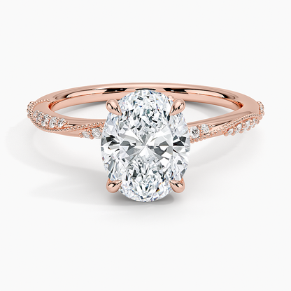 Camellia Hidden Accent 1.5mm Diamond Ring