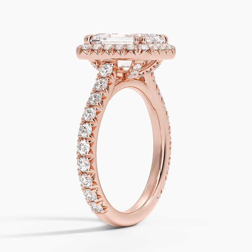 Sienna Halo Three-Quarter Coverage Diamond Ring (3/4 ct. tw.)