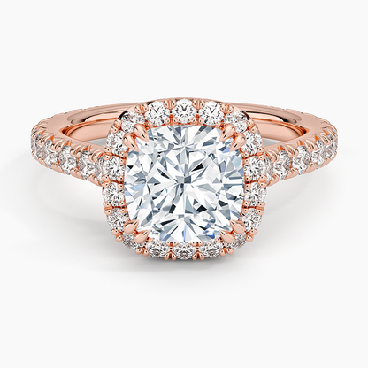 Sienna Halo Three-Quarter Coverage Diamond Ring (3/4 ct. tw.)