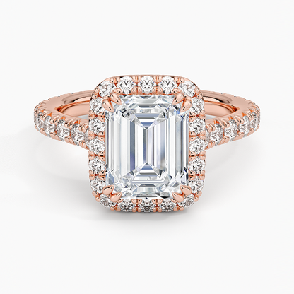 Sienna Halo Three-Quarter Coverage Diamond Ring (3/4 ct. tw.)