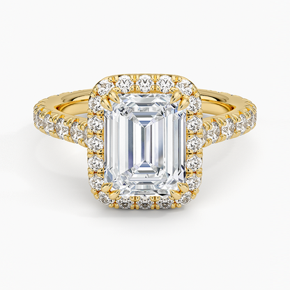 Sienna Halo Three-Quarter Coverage Diamond Ring (3/4 ct. tw.)