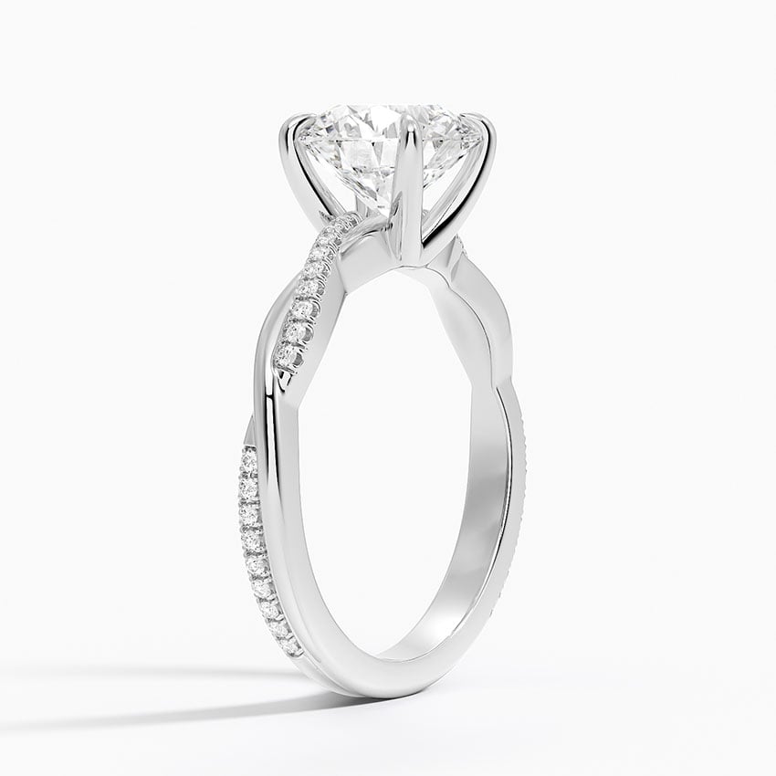 Petite Twisted Vine Diamond Ring (1/8 ct. tw.)