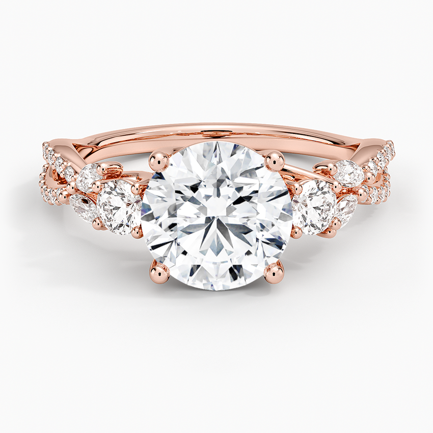 Luxe Willow Three Stone Diamond Ring (1/2 ct. tw.)