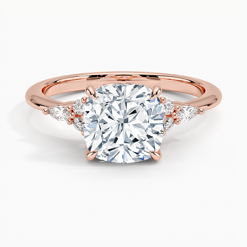 Nadia Diamond Ring in 18K Yellow Gold