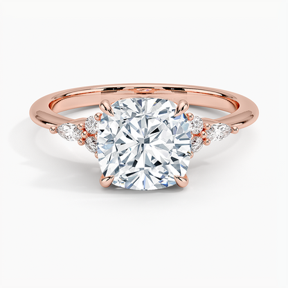 Nadia Diamond Ring in 18K Yellow Gold
