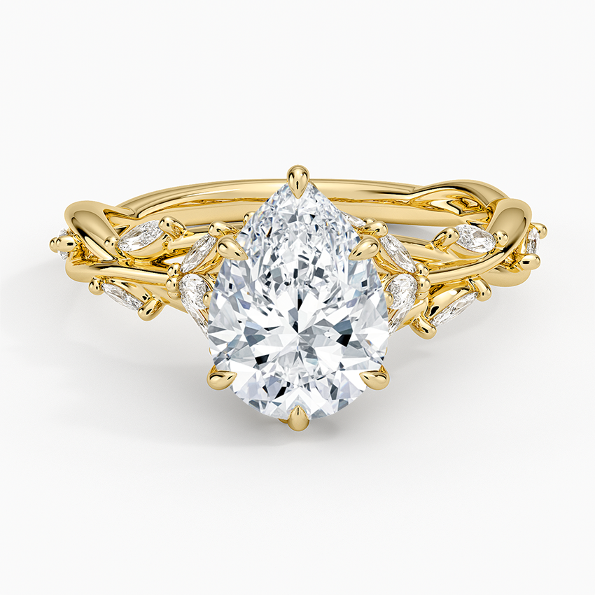 Secret Garden Diamond Ring (1/2 ct. tw.) in 18K Yellow Gold