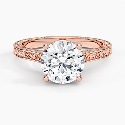 Grove Perfect Fit Engraved Diamond Ring (1/10 ct. tw.)