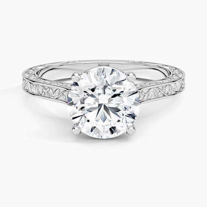 Grove Perfect Fit Engraved Diamond Ring (1/10 ct. tw.)