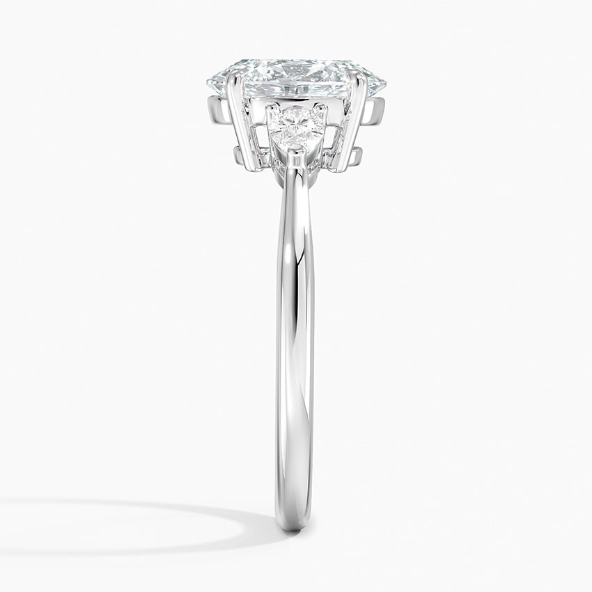 Petite Opera Three Stone Diamond Ring (1/4 ct. tw.) in 18K Yellow Gold