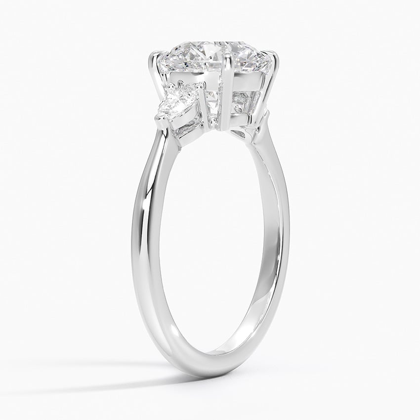 Petite Opera Three Stone Diamond Ring (1/4 ct. tw.)