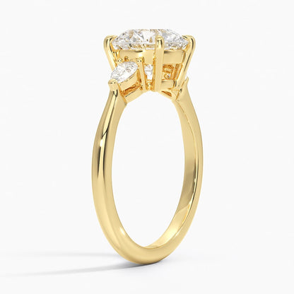 Petite Opera Three Stone Diamond Ring (1/4 ct. tw.)