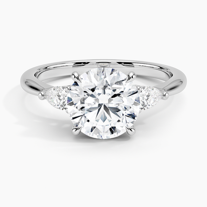 Petite Opera Three Stone Diamond Ring (1/4 ct. tw.)