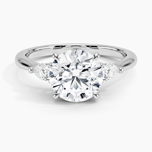 Petite Opera Three Stone Diamond Ring (1/4 ct. tw.)