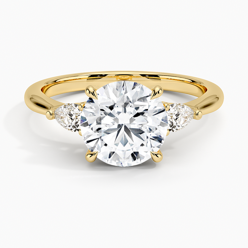 Petite Opera Three Stone Diamond Ring (1/4 ct. tw.)