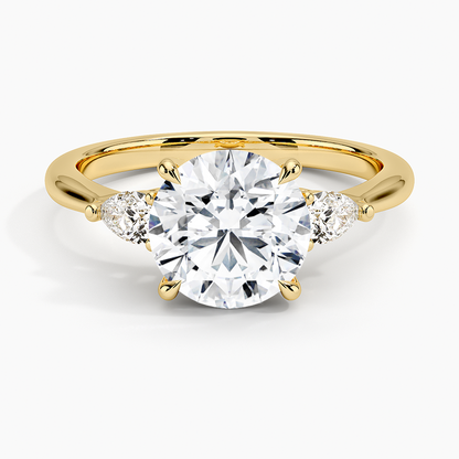 Petite Opera Three Stone Diamond Ring (1/4 ct. tw.)