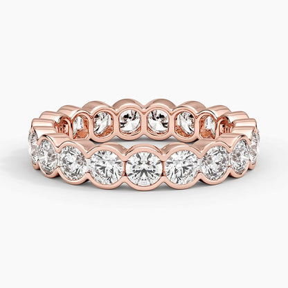 Semi-Bezel Round Eternity Lab Diamond Ring (2 1/2 ct. tw.)