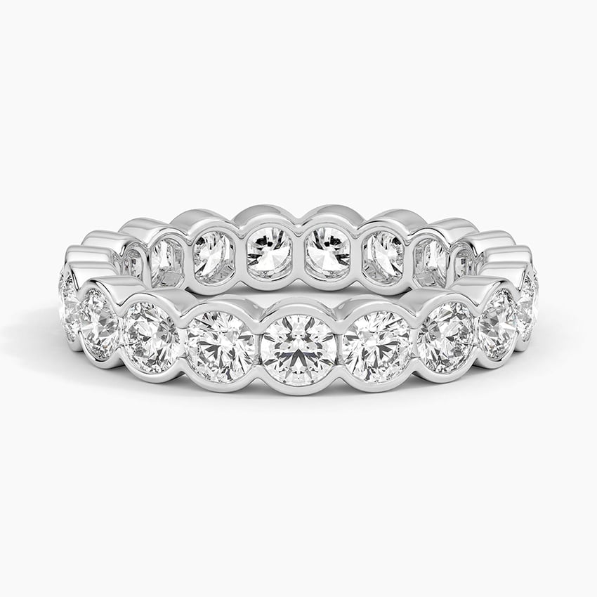Semi-Bezel Round Eternity Lab Diamond Ring (2 1/2 ct. tw.)