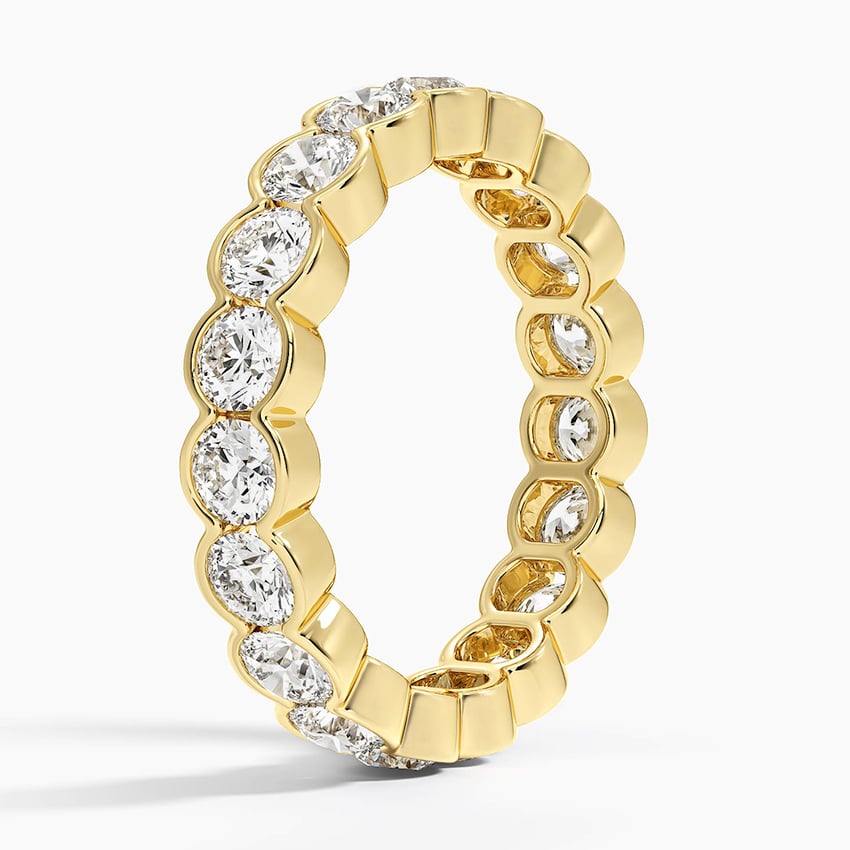 Semi-Bezel Round Eternity Lab Diamond Ring (2 1/2 ct. tw.)