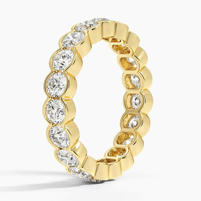 Semi-Bezel Round Eternity Lab Diamond Ring (2 1/2 ct. tw.)