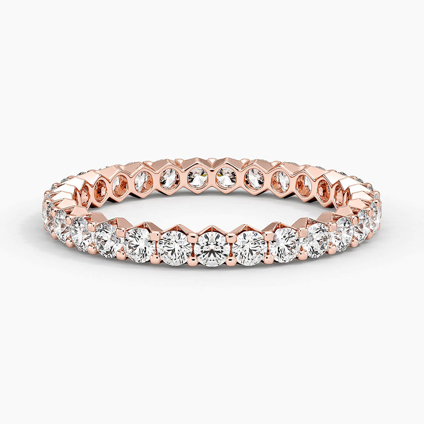 Precision-Set Eternity Lab Diamond Ring (1 ct. tw.)