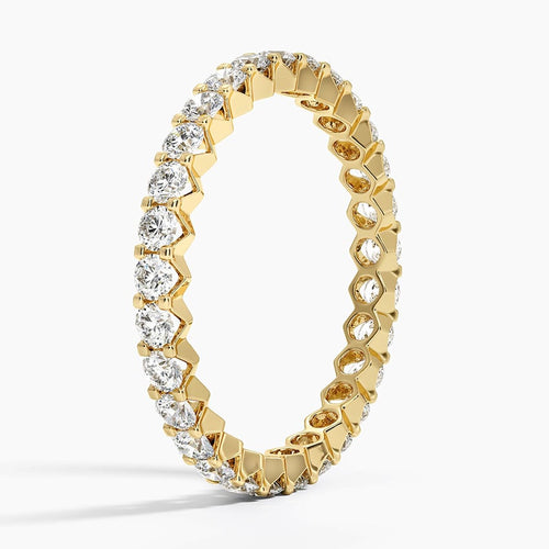 Precision-Set Eternity Lab Diamond Ring (1 ct. tw.)