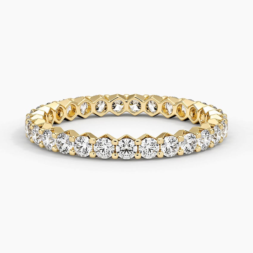 Precision-Set Eternity Lab Diamond Ring (1 ct. tw.)