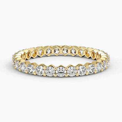 Precision-Set Eternity Lab Diamond Ring (1 ct. tw.)