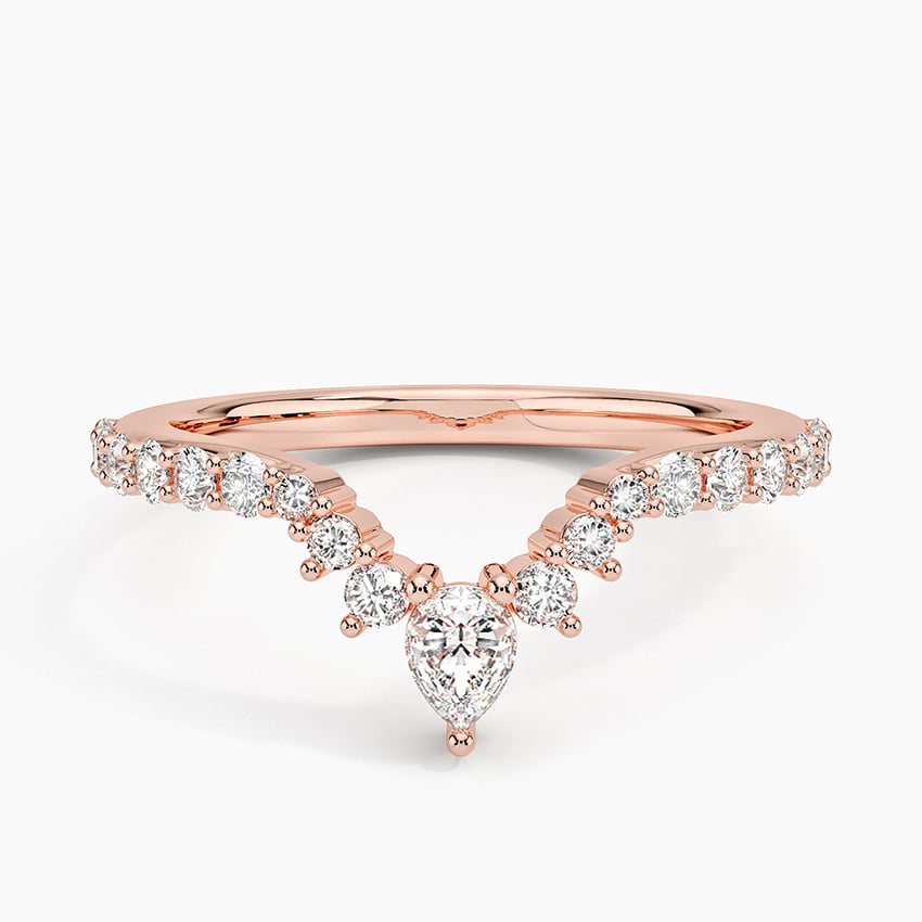 Luxe Lunette Lab Diamond Ring (1/2 ct. tw.) in 18K White Gold