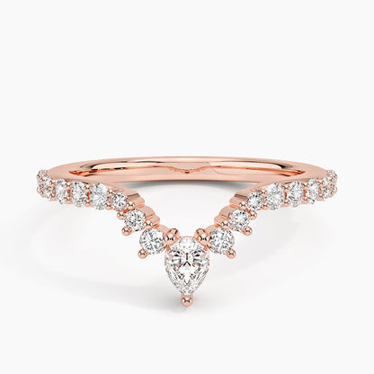 Luxe Lunette Lab Diamond Ring (1/2 ct. tw.) in 18K White Gold