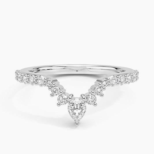Luxe Lunette Lab Diamond Ring (1/2 ct. tw.) in 18K White Gold